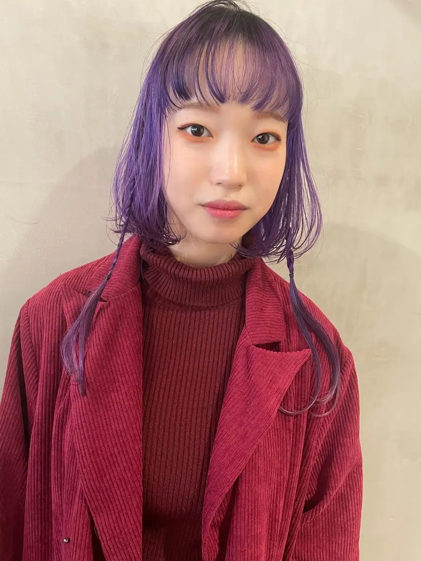 セミロング カラー ヘアカラー トリートメント 優作 〜圧倒的信頼〜のヘアスタイル