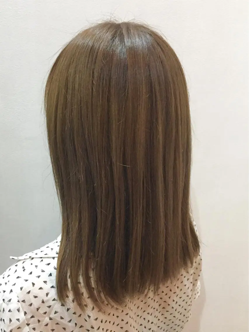 ミディアム カラー ベージュカラー 🌕ホンブ ユウイチ【代表】🌕のヘアスタイル