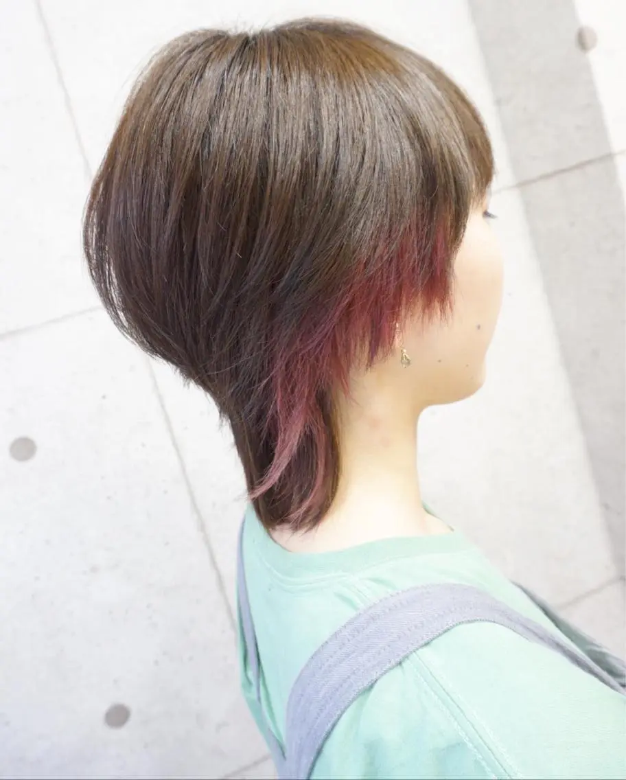 ショート ウルフカット hair teria ryu 大塚のヘアスタイル