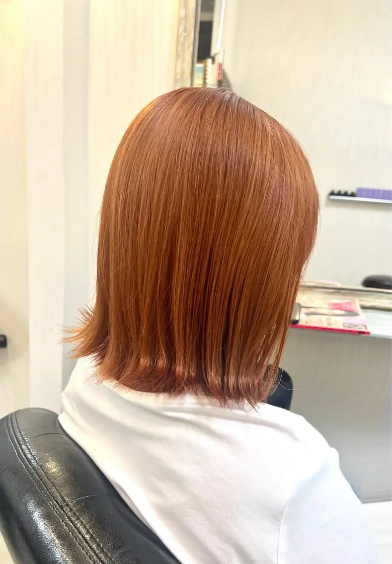 ミディアム カラー ブリーチ KEN 🌟のヘアスタイル