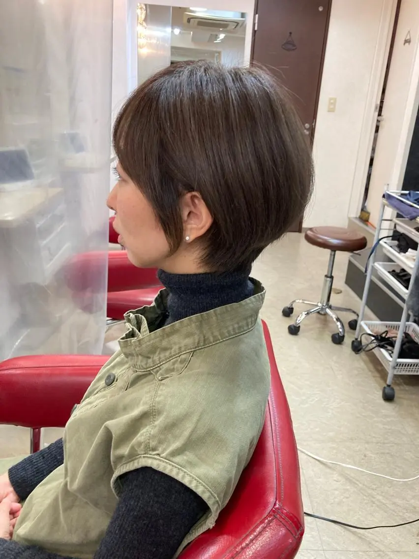 ショート カラー ショート専門 笠井翔太のヘアスタイル