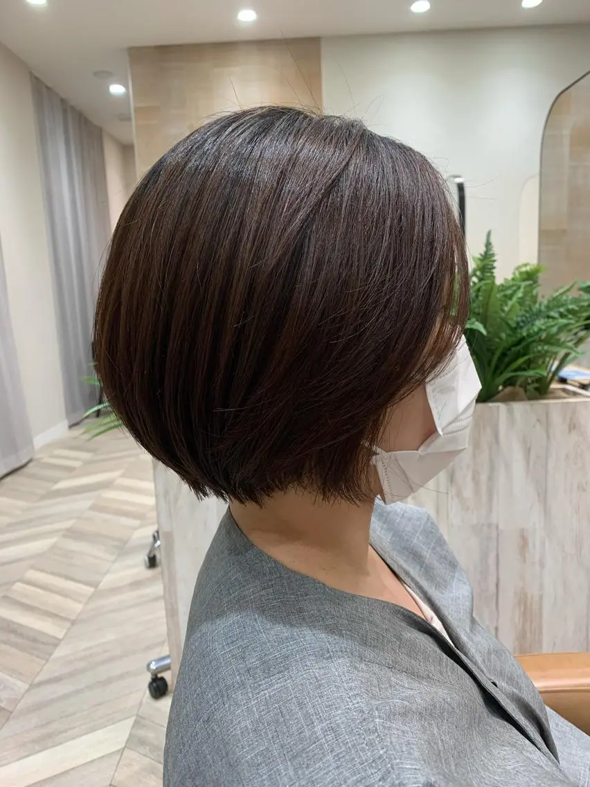 ショート 松村 知香のヘアスタイル