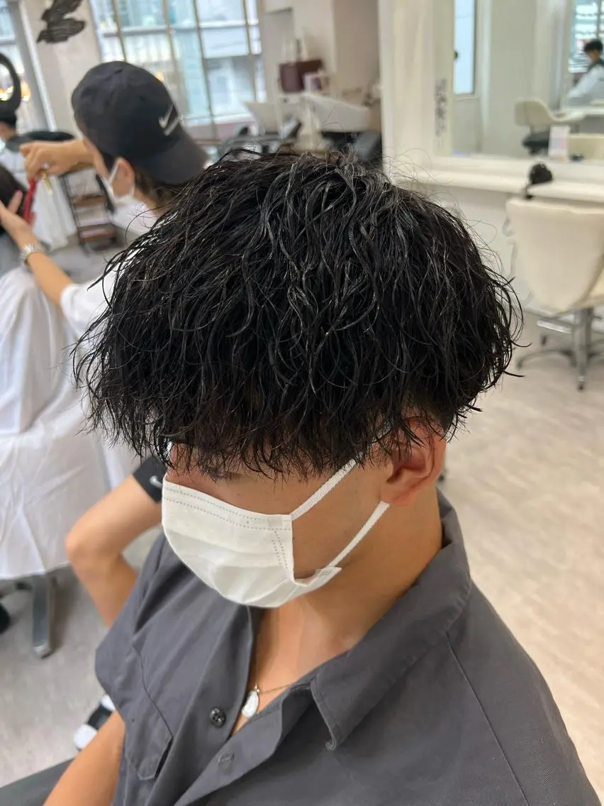 パーマ メンズ メンズパーマ ツイストスパイラルパーマ スパイラルパーマ カット パーマ 町田No.1パーマ 特化✂︎小杉澪生のヘアスタイル