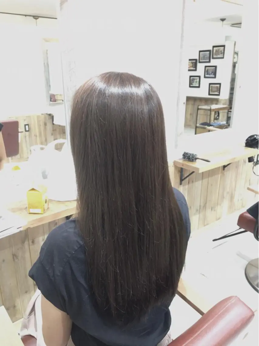 ロング カラー グレージュ 🦋Oasis RINA 🦋のヘアスタイル