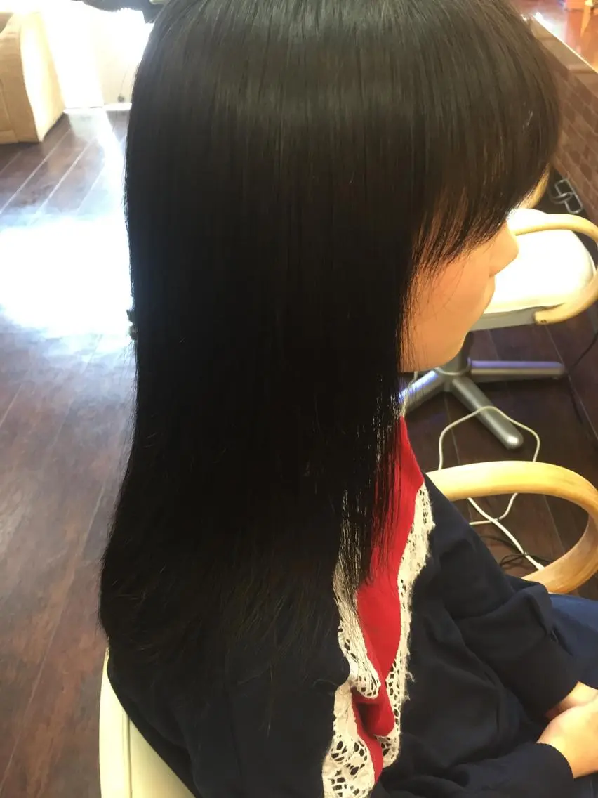 ロング パーマ 桧山 真のヘアスタイル