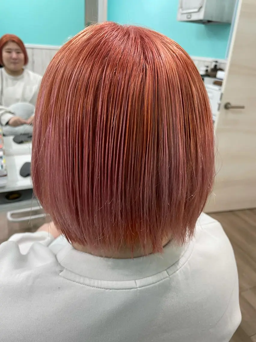 ショート ヘアカラー トリートメント 🐆アンドウ チカコ🦓のヘアスタイル