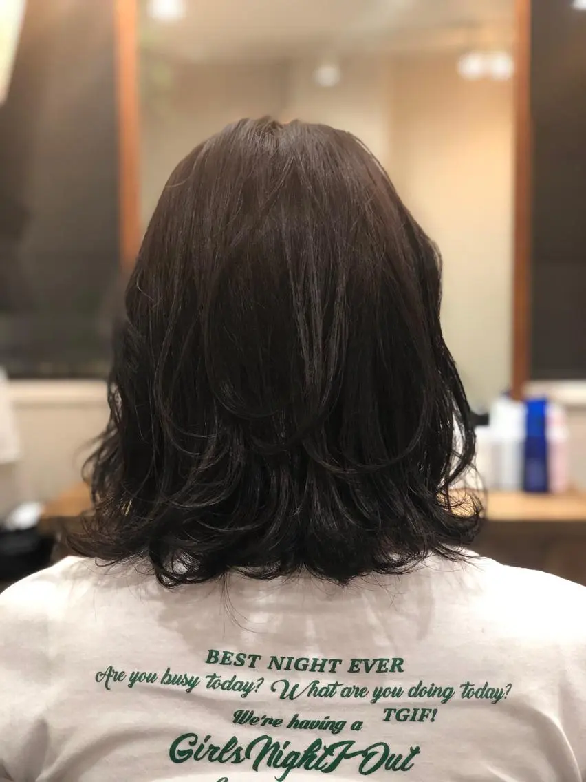 ミディアム くすもと かいとのヘアスタイル