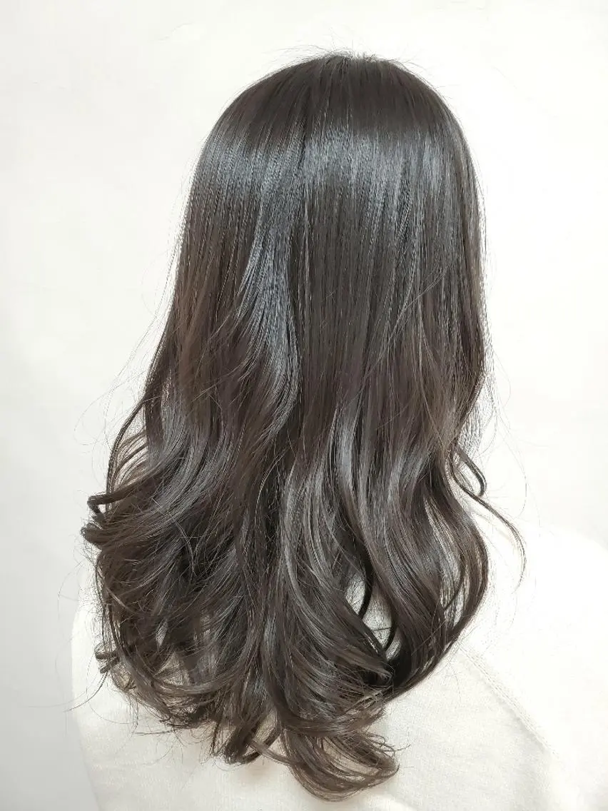 カラー アッシュ アッシュグレー 【髪質改善/縮毛矯正 】Yosukeのヘアスタイル
