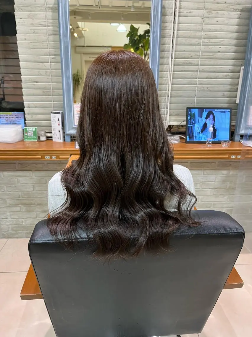 セミロング カラー Froom🌻 村上夏菜のマツエク・マツパデザイン