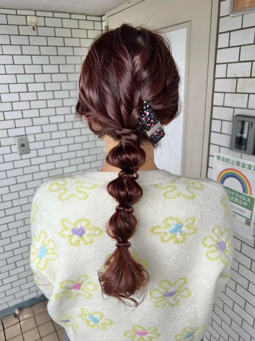 ヘアアレンジ 大人可愛いヘアメイク 💋🧚‍♀️しずかのヘアスタイル