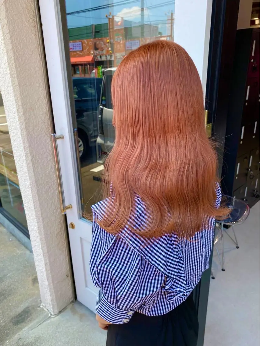セミロング allum SAKURAのヘアスタイル