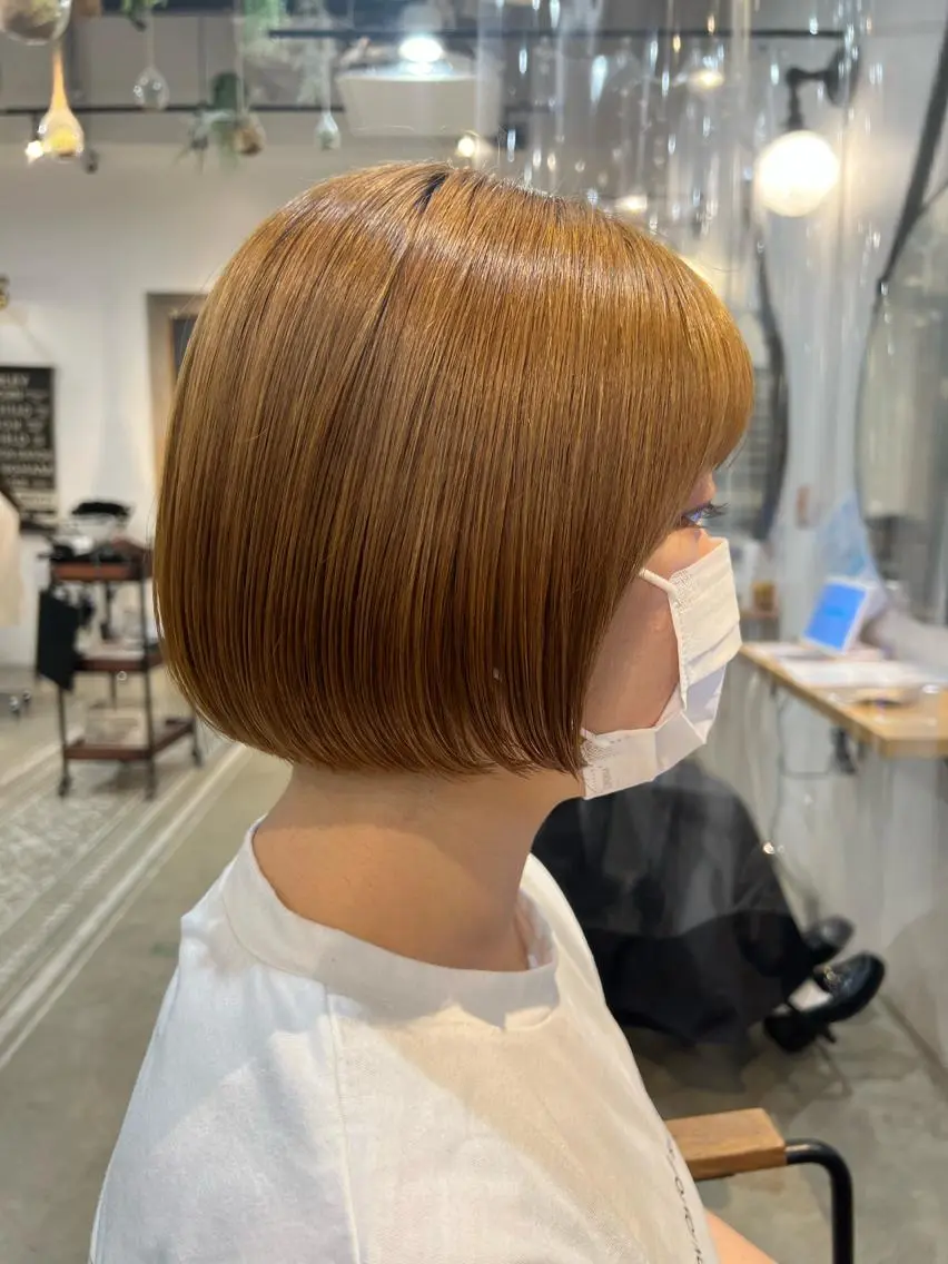 ショート ボブ beleefric 🩵チセのヘアスタイル