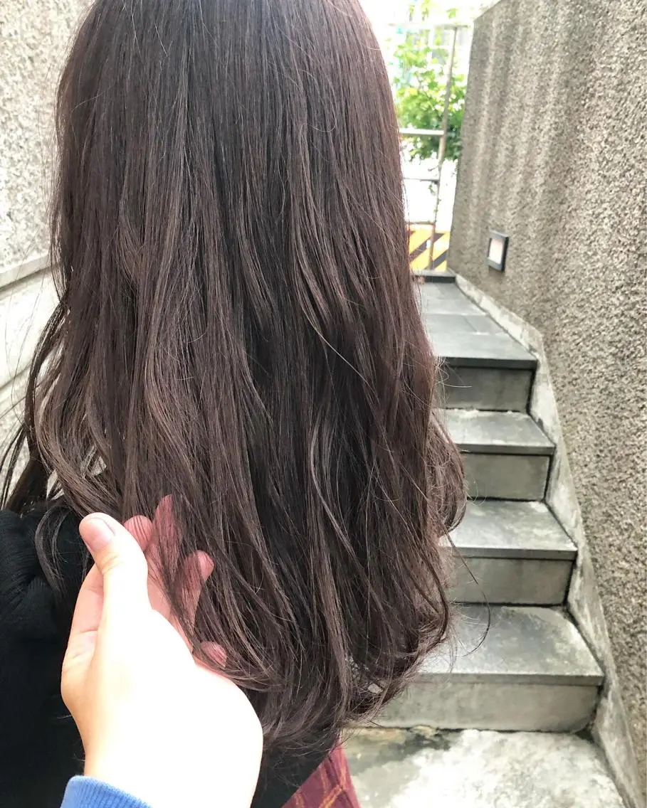 ロング カラー ヘアアレンジ ヘアカラー トリートメント メンズ特化✂️栗原 侑也のヘアスタイル