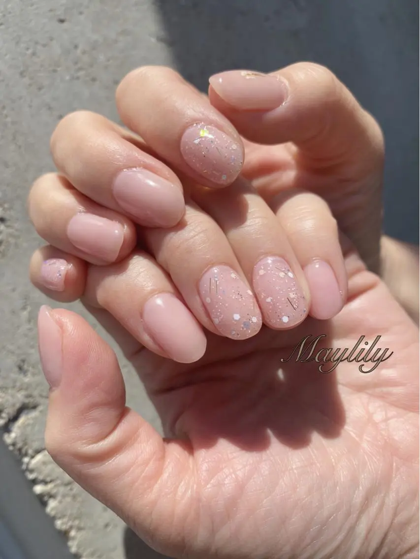 ネイル 持ち込み ハンドネイル Nail salon Maylilyのネイルデザイン