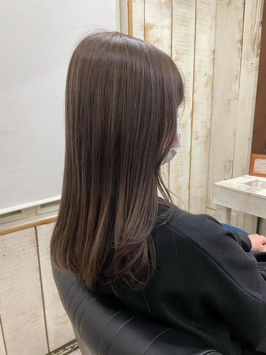 セミロング Mens cut Hannaのヘアスタイル