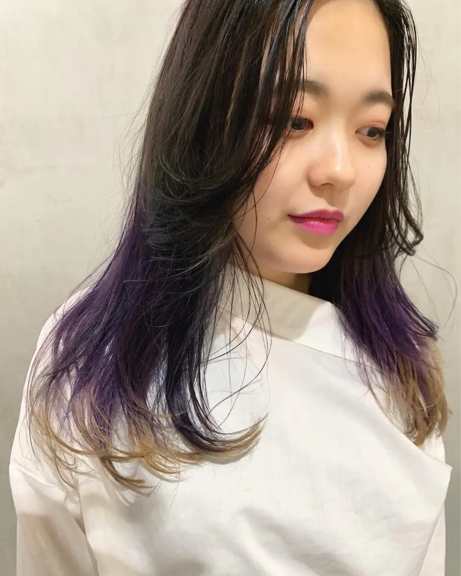 セミロング カラー グラデーションカラー ヘアカラー トリートメント 優作 〜圧倒的信頼〜のヘアスタイル