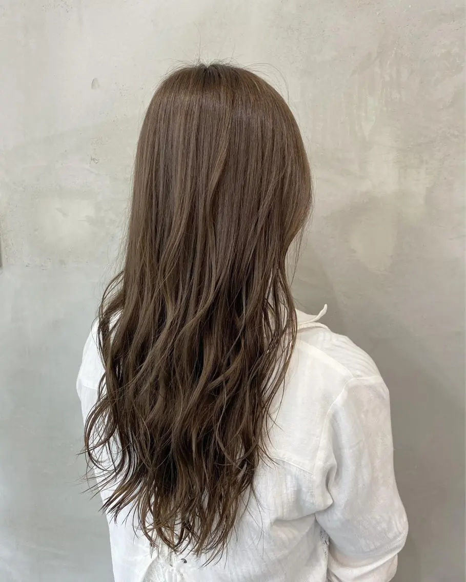 ロング カラー カット ヘアカラー トリートメント 🫧透明感カラー🫧 OIKAWAのヘアスタイル