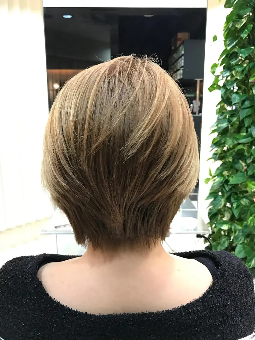 ショート カラー ショートボブ ボブ ショートヘア カット ヘアカラー トリートメント bloomsweet 鈴木駿平のヘアスタイル