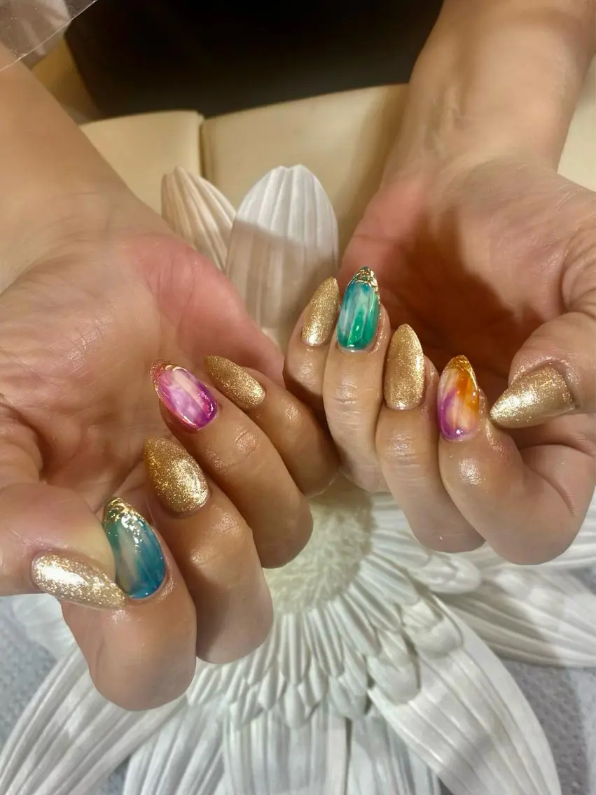 ネイル ♢ME2ROOM♢ #巻き爪#リラクのネイルデザイン