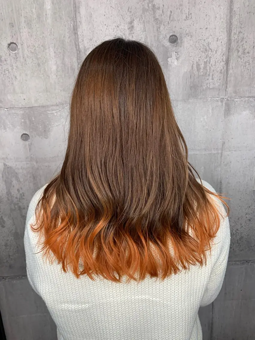 セミロング yoshihara yuukiのヘアスタイル