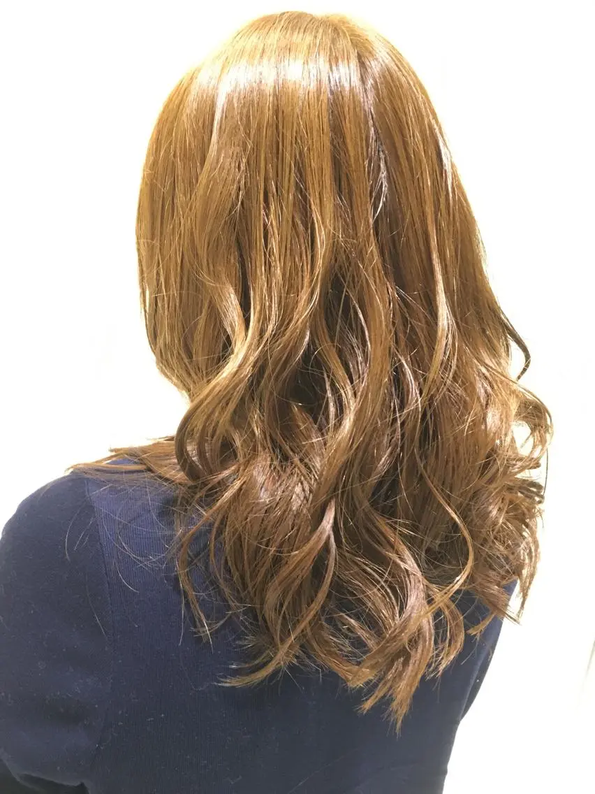 ミディアム カラー ヘアアレンジ 💇♀️✨サラツヤ 特化✨ 天野翔のヘアスタイル