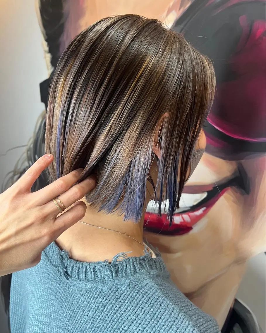 ミディアム カラー パーマ ヘアアレンジ メンズ キッズ ネイル マツエク・マツパ アイブロウ メンズブリーチ メンズハイライト メンズインナーカラー メンズ韓国風 ブリーチ 久木原 ゆりのヘアスタイル