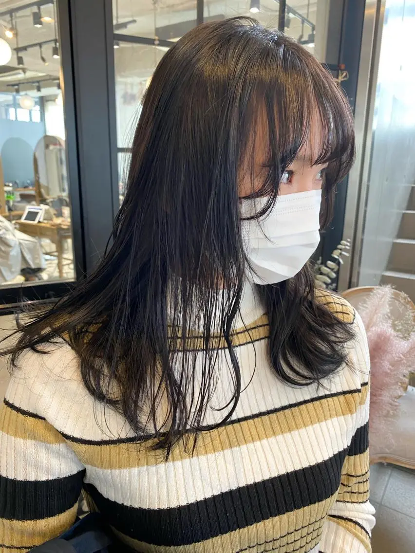 ロング カラー 透明感カラー & Graph. 立川🥣🌿のヘアスタイル