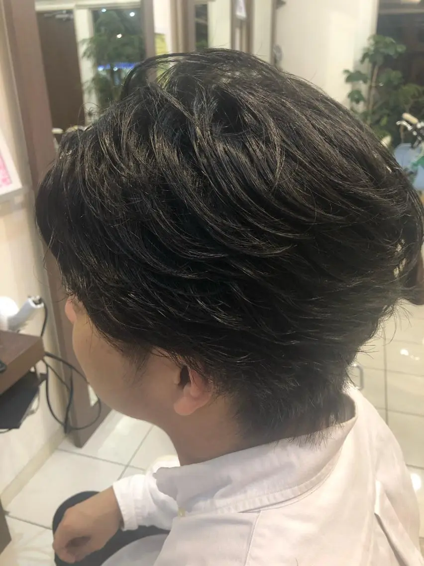 ショート パーマ メンズ 🌻秋山 夏樹🌻のヘアスタイル