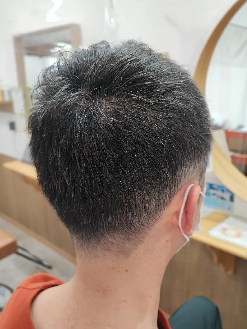 メンズ ショート カット 藤田 大輔のヘアスタイル