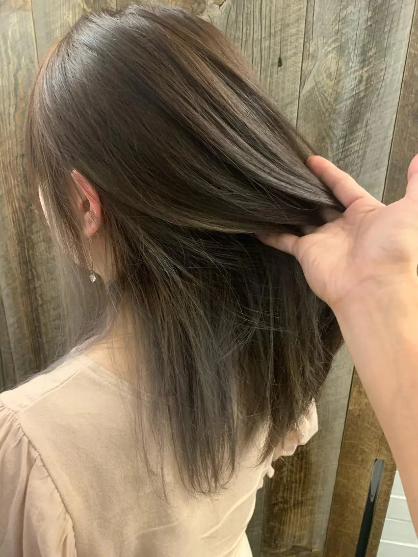 ミディアム カラー Bianca  代表 硲　貴亮【東武練馬】のヘアスタイル
