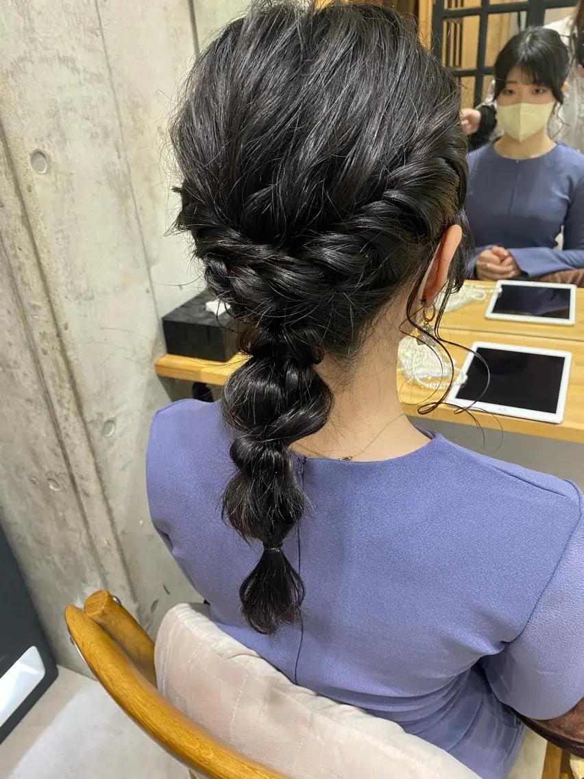 ヘアアレンジ ヘアセット 似合う髪型が 分からない方へのヘアスタイル