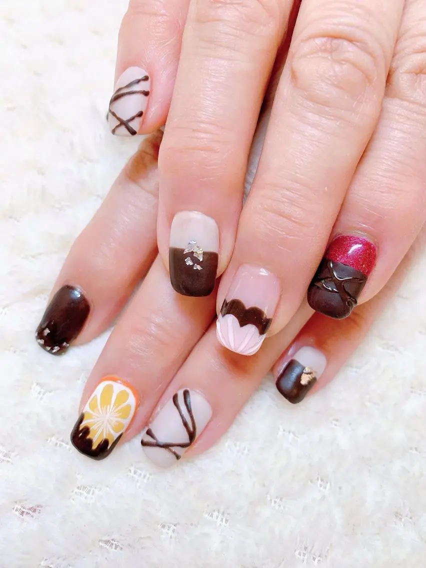 ネイル f'bloom  L’ecrinのネイルデザイン