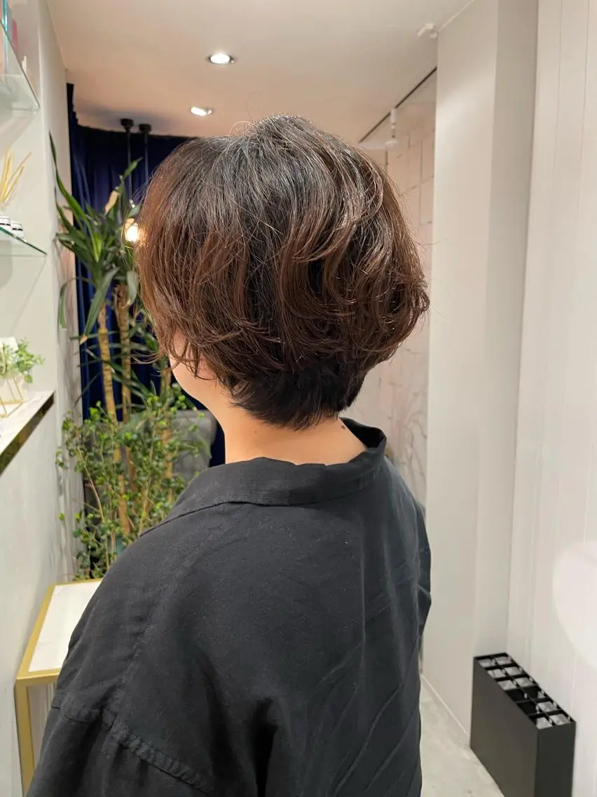 ショート パーマ ショートヘア 伊藤 まみのヘアスタイル