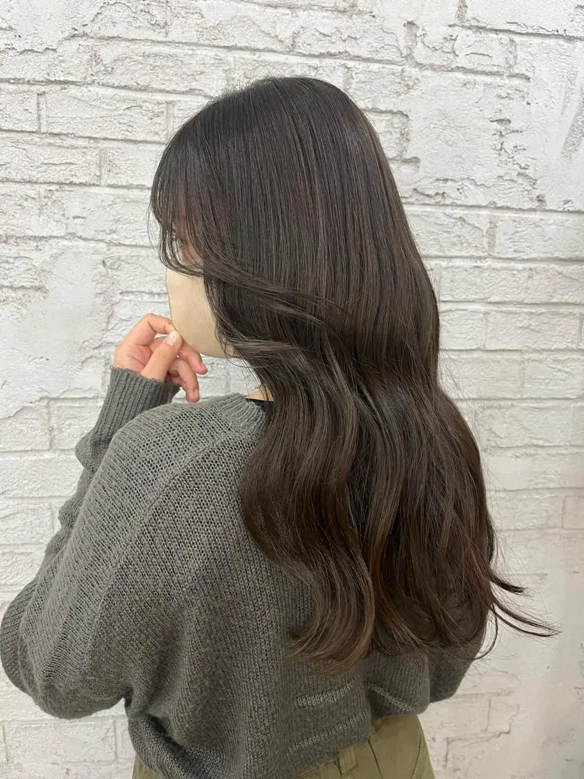 ロング カラー 🪽髪質改善縮毛矯正 🤍MIU🤍のヘアスタイル