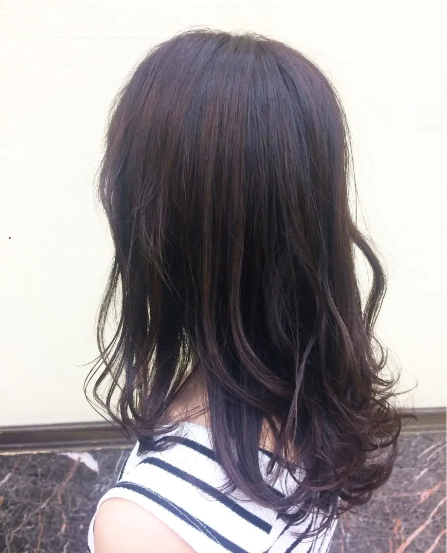 ロング ロング カット パーマ GranCieux 水戸/まつパ🧡黒柳のマツエク・マツパデザイン