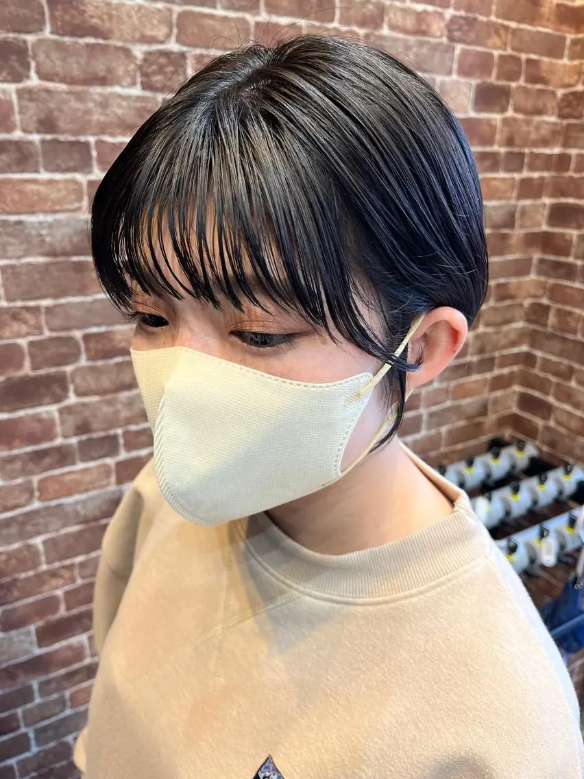 ショート カラー パーマ ヘアアレンジ メンズ キッズ ネイル マツエク・マツパ アイブロウ メンズブリーチ メンズハイライト メンズインナーカラー メンズ韓国風 ブリーチ 久木原 ゆりのヘアスタイル