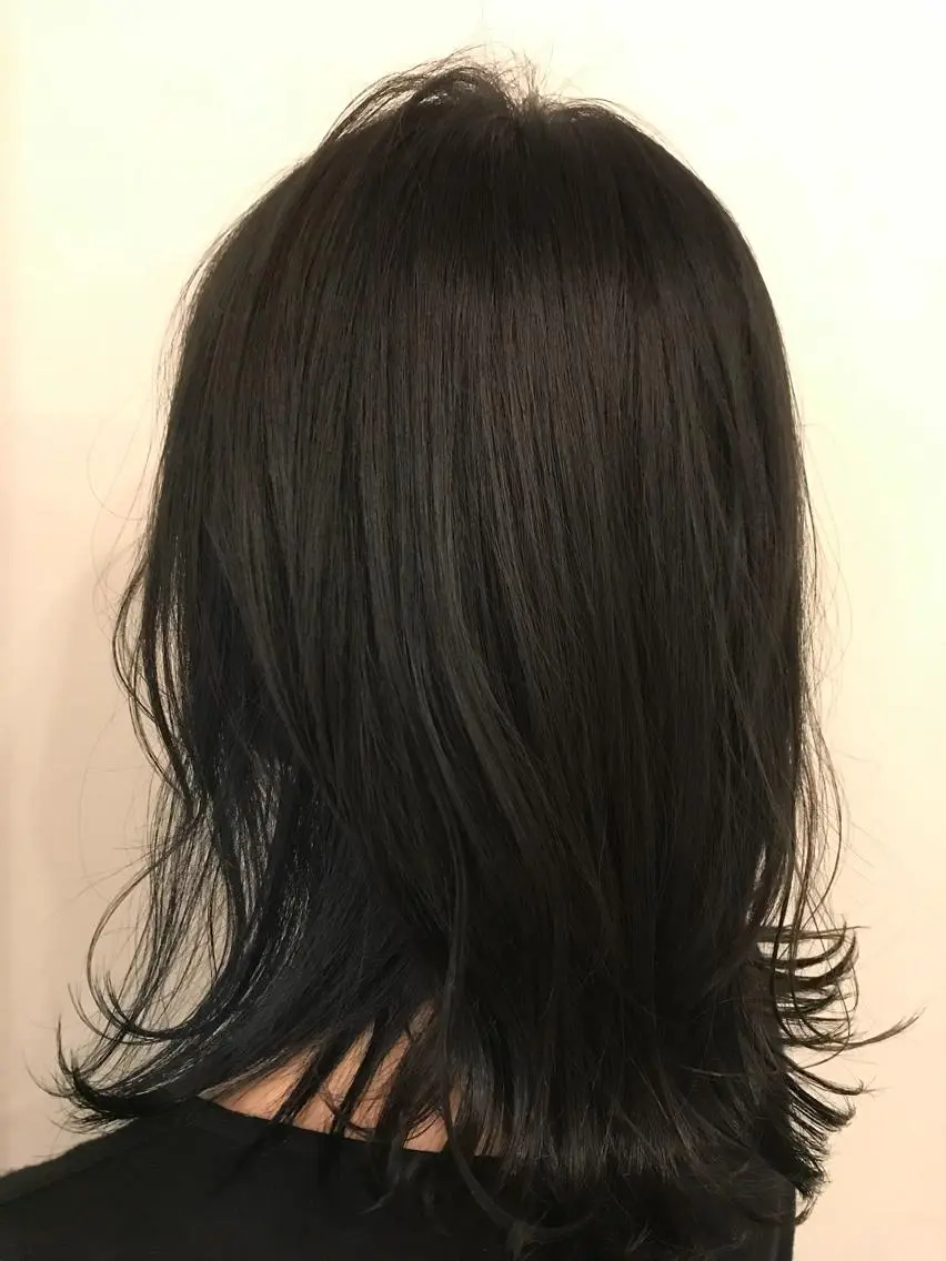 ミディアム カラー ✨カラー支持No.1 🧸ワキ カナコ🧸のヘアスタイル