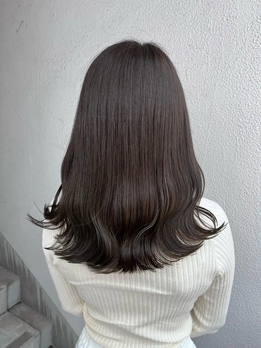 ロング カット ヘアカラー トリートメント ヘッドスパ ヘアセット 🪞透明感カラー🫧 縮毛矯正🥇かずきのヘアスタイル