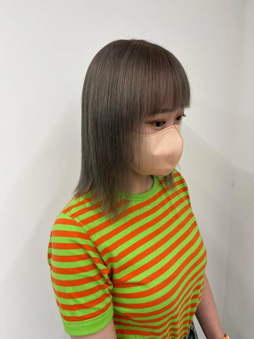 ミディアム カラー ブリーチ 🫧‪Ameri🫧 Emma ecoleのヘアスタイル