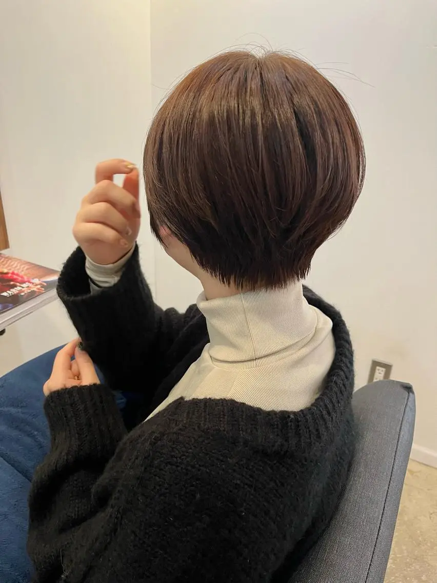 ショート カラー カット ヘアカラー トリートメント 🍒【Lib】 AIRI 🍒のヘアスタイル