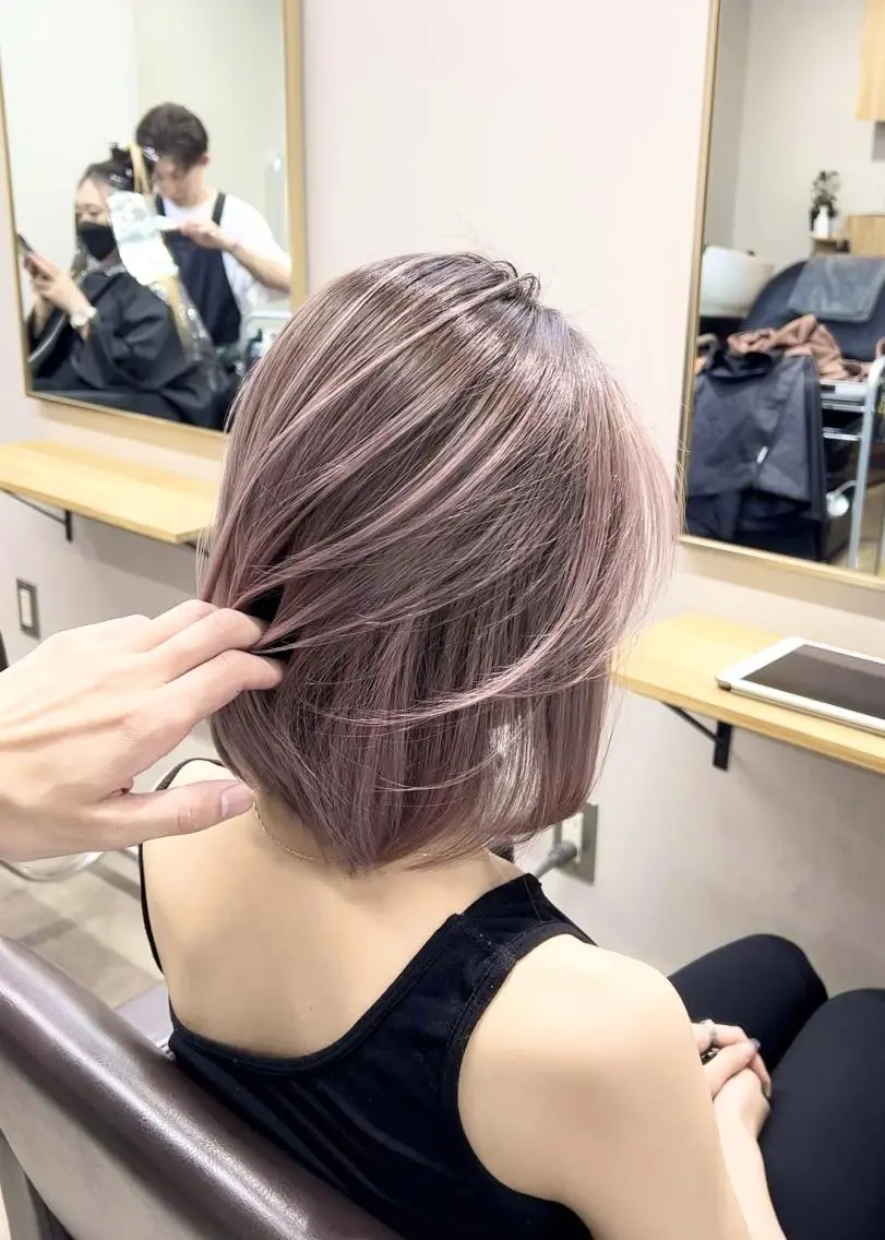 ミディアム カラー 🫧【公式】 Lig.横浜🫧のヘアスタイル