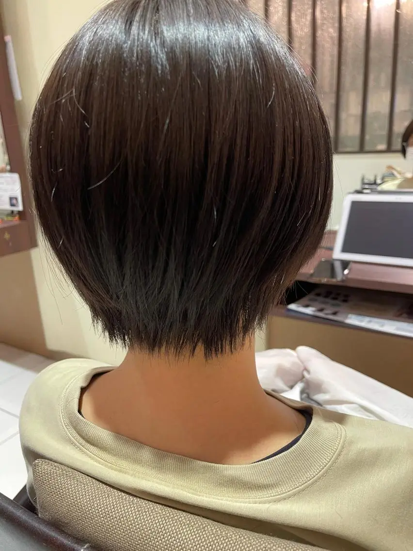 ショート ショートヘア カット トリートメント m i k u n aのヘアスタイル