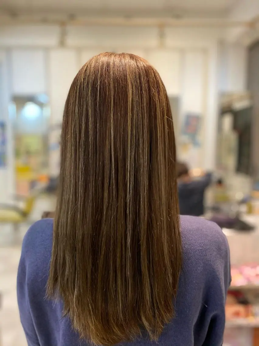 カラー カット 縮毛矯正 黒川 奨のヘアスタイル