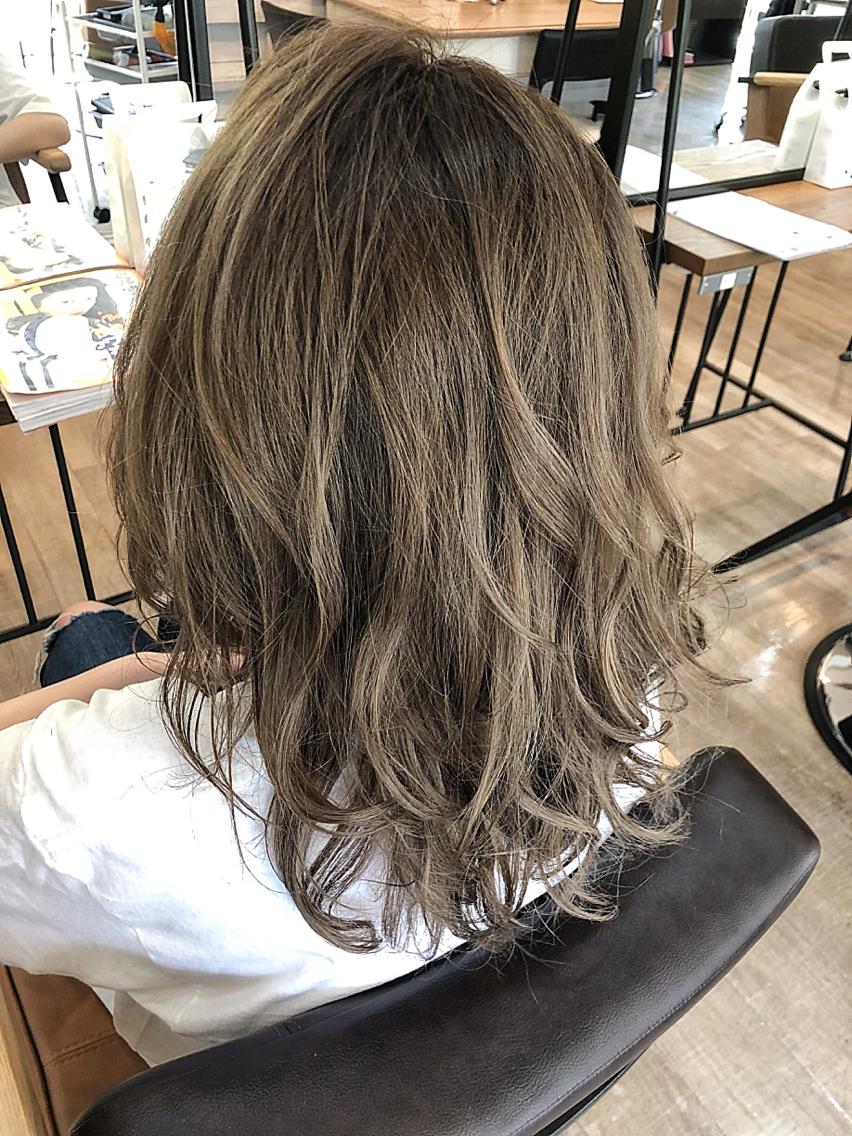 ロング 植田 敬太のヘアスタイル