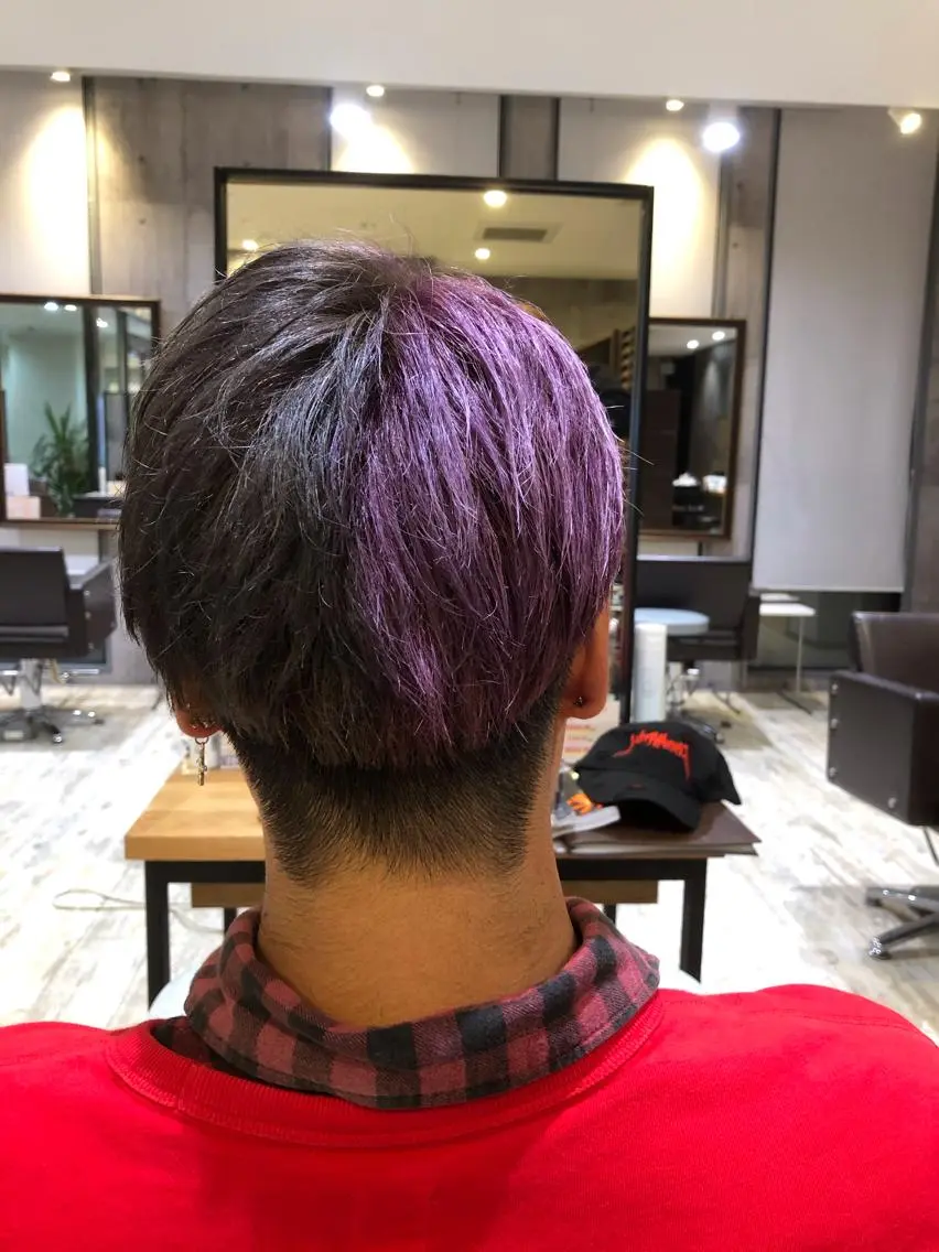 ミディアム カラー パーマ ヘアアレンジ メンズ キッズ ネイル マツエク・マツパ ヘアカラー トリートメント EnBlesS西宮 マンツーマン神道有基のヘアスタイル