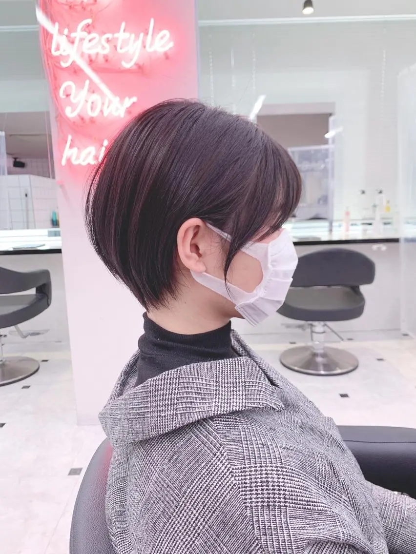 ショート カット ヘアカラー 🇰🇷韓国ヘア特化 ヒロキ🇰🇷のヘアスタイル