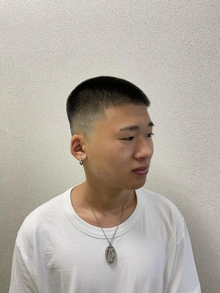 ショート メンズ 代表 武田晃英のヘアスタイル