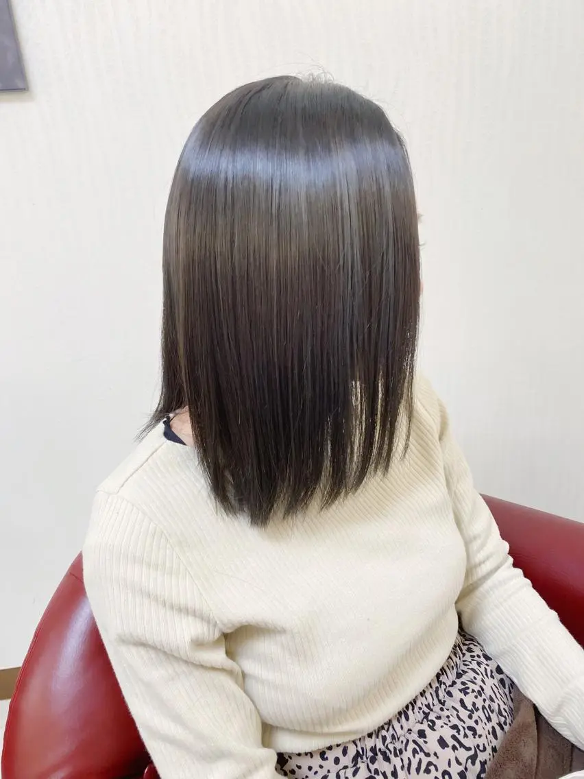 セミロング カラー KEN 🌟のヘアスタイル
