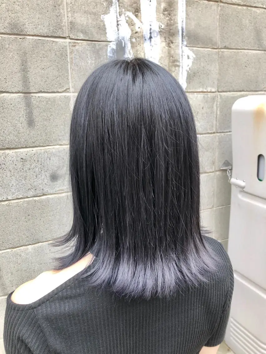 カラー 最高級エクステ /羽エクステ白石宇由のヘアスタイル