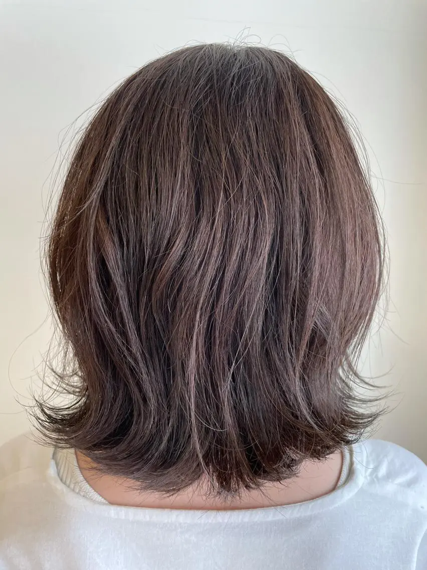 ミディアム カラー 《インナーカラー》 YAMADAのヘアスタイル